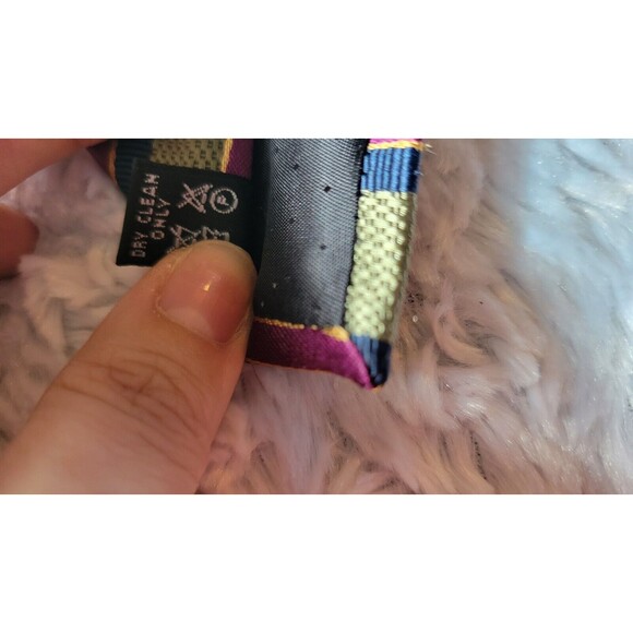 vintage mark pendleton mens tie blend made in italy striped classic width - Picture 6 of 6